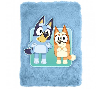 Cuaderno peluche A5 Bluey