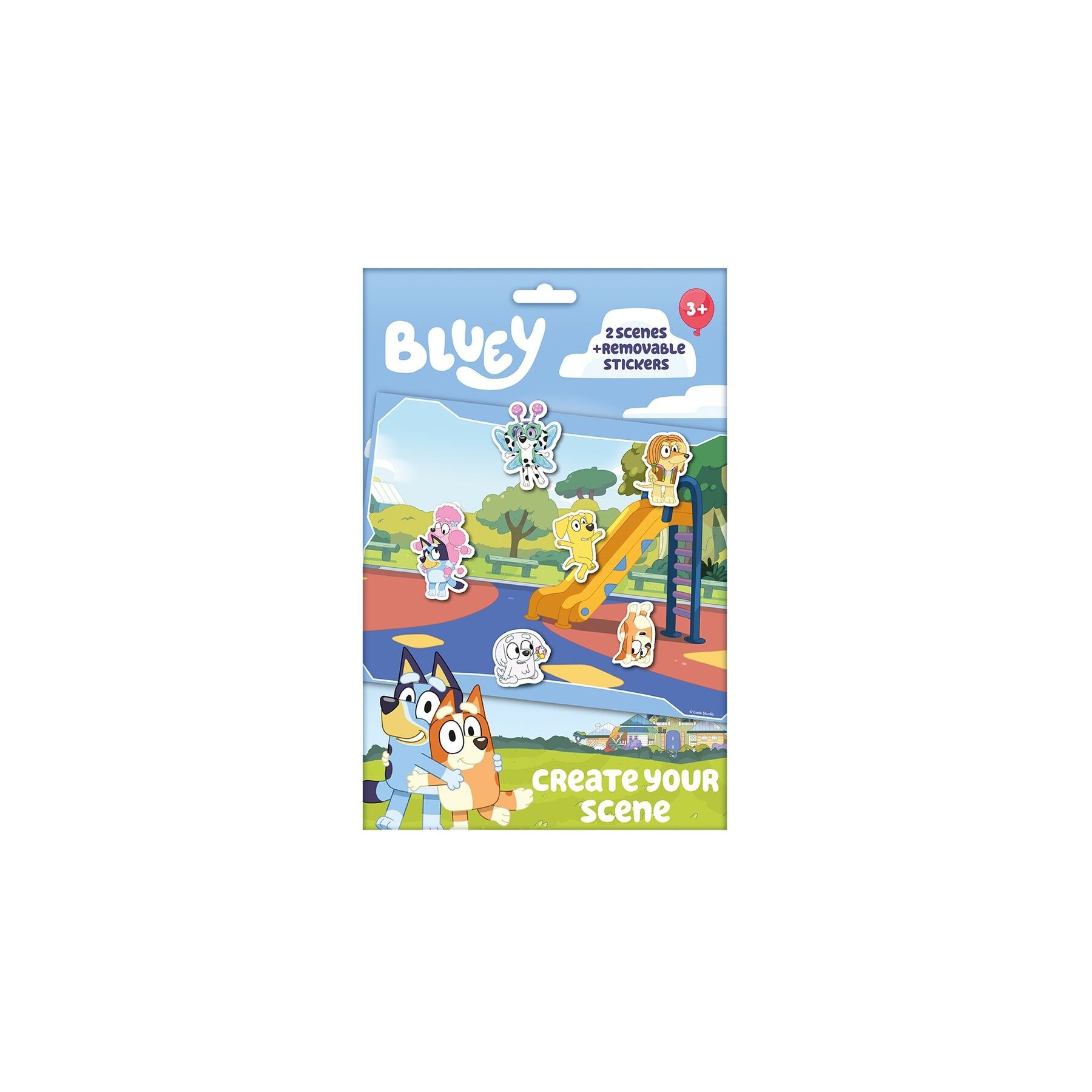 Cuaderno Crea tu escena Bluey