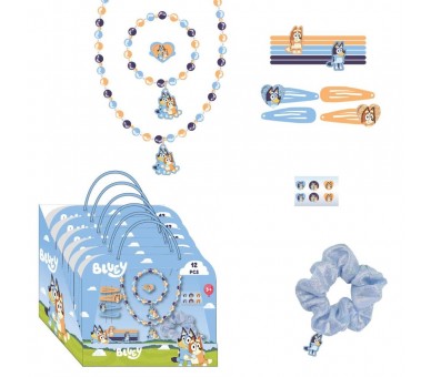 Blister accesorios belleza Bluey