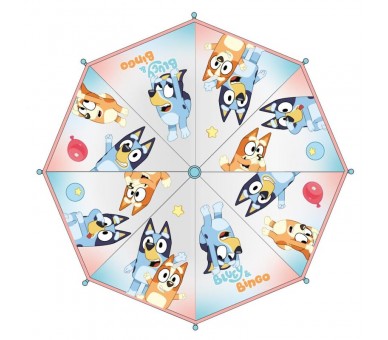 Paraguas manual burbuja Bluey