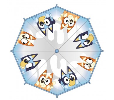 Paraguas manual burbuja Bluey