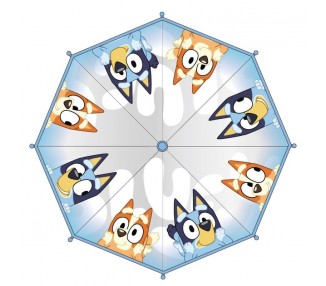 Paraguas manual burbuja Bluey