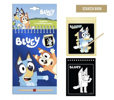 Set papeleria scratch Bluey