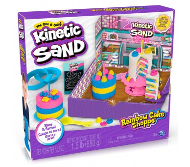Set Rainbow Cake Shoppe Kinetic Sand