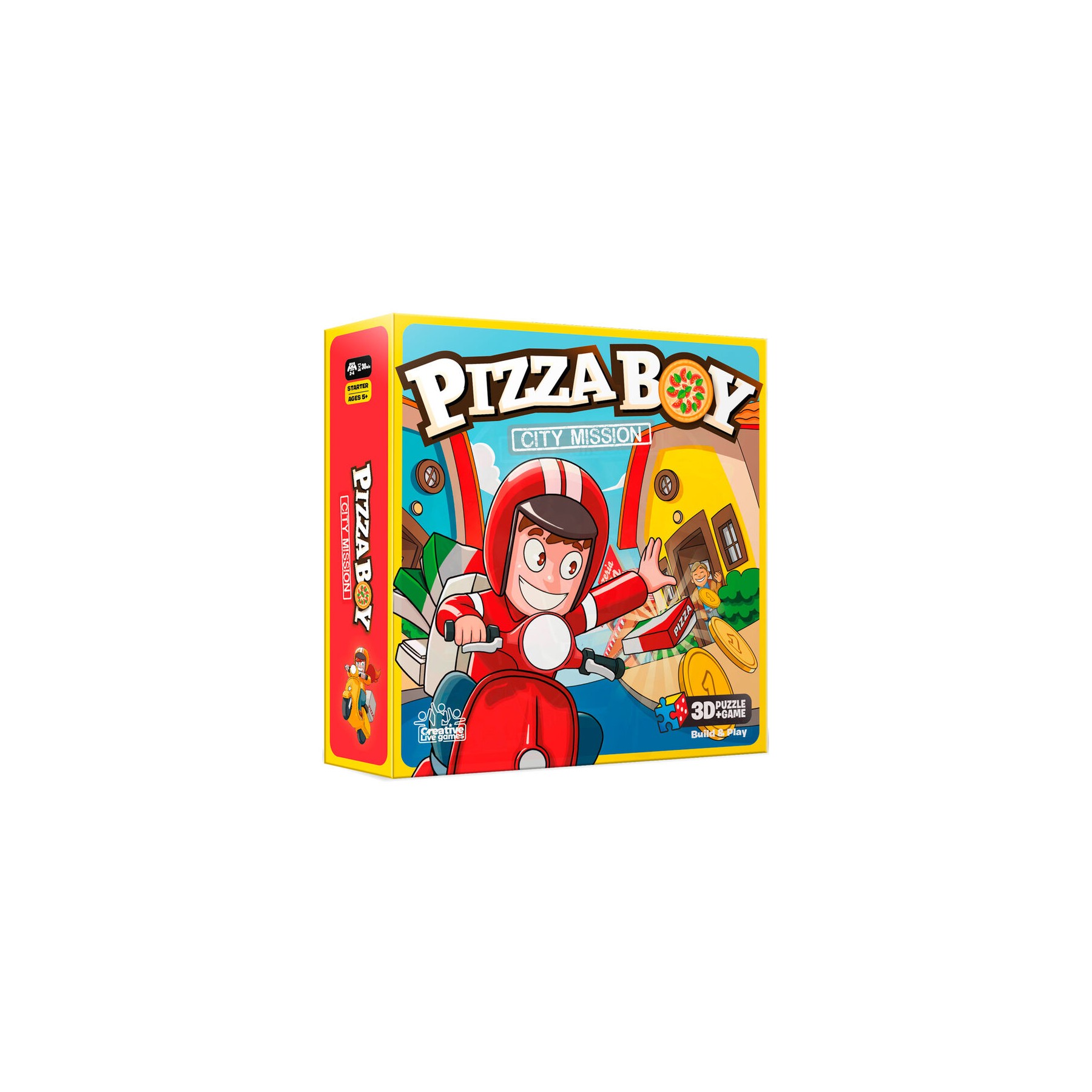 Juego mesa Pizza Boy City Mission