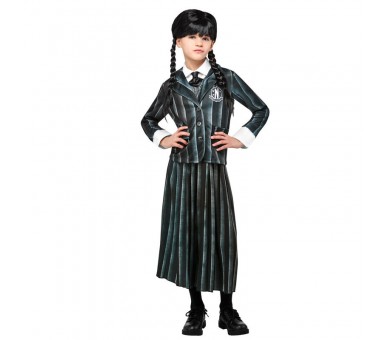 Disfraz uniforme escolar Miercoles infantil
