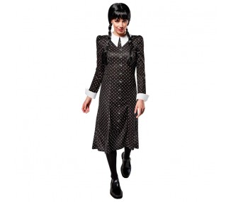 Disfraz uniforme Miercoles adulto