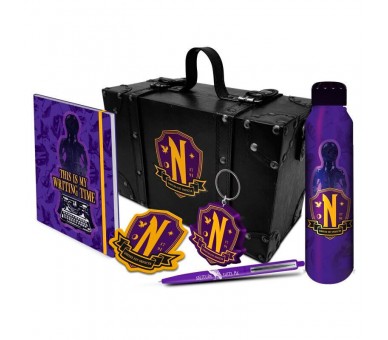 Maletin premium Academia Nevermore Miercoles Wednesday