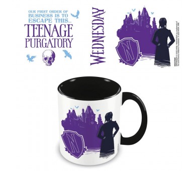 Taza Purgatorio Adolescente Miercoles Wednesday 315ml