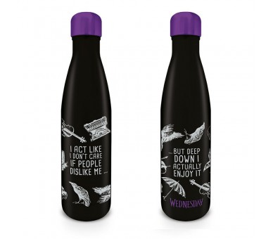 Botella acero inoxidable Miercoles Wednesday 540ml