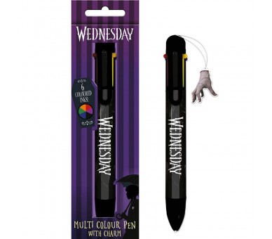Boligrafo multicolor Miercoles Wednesday