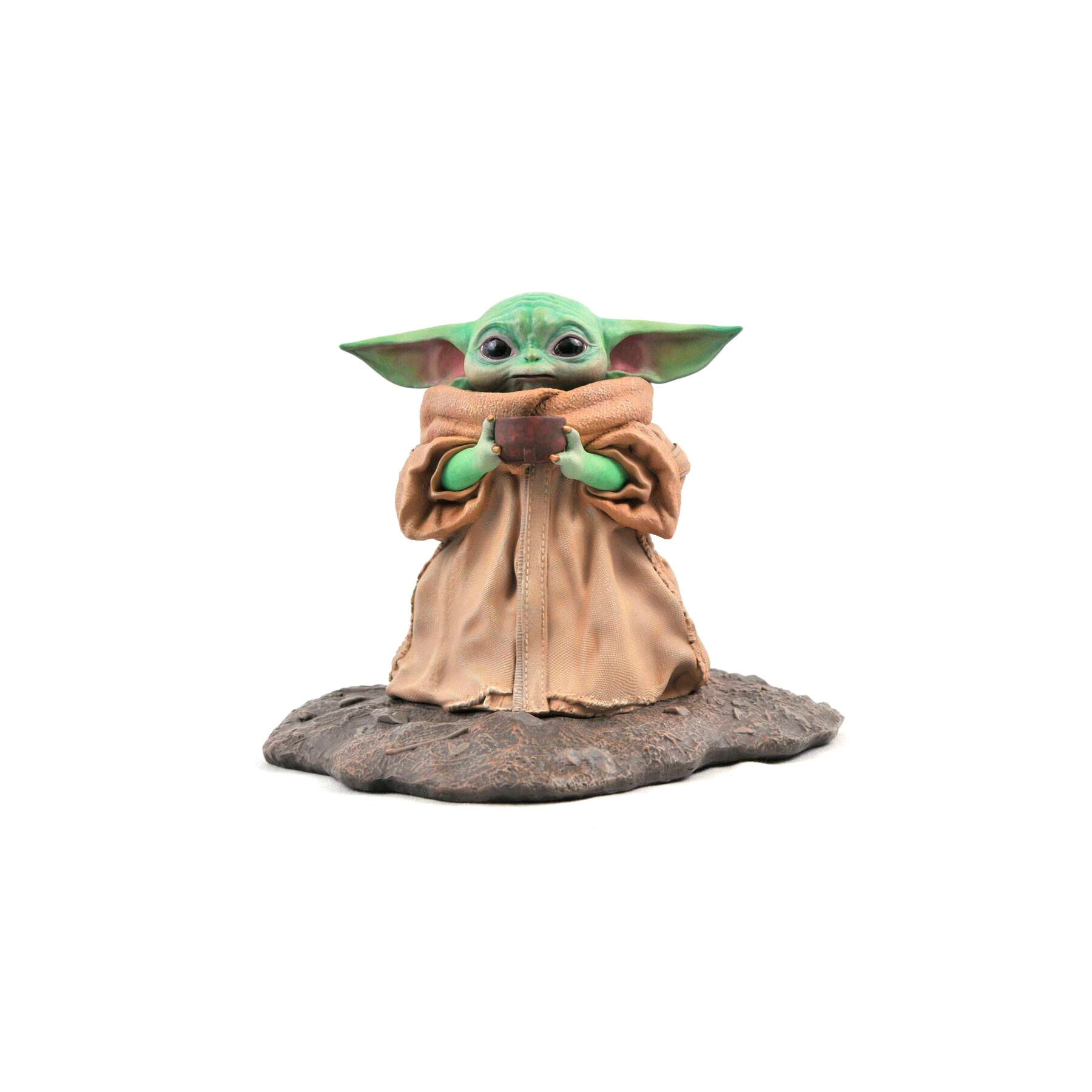 Estatua Premier Collection The Child Soup The Mandalorian Star Wars 17cm