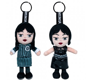 Llavero surtido peluche Miercoles 12cm