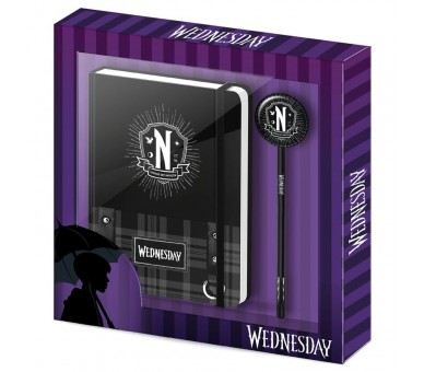 Set diario + boligrafo Miercoles