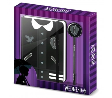 Diario + boligrafo Varsity Miercoles