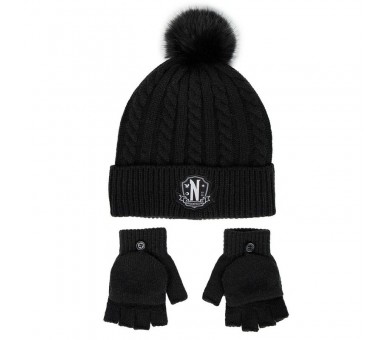 Set gorro y guantes Miercoles