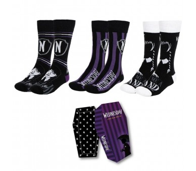 Set calcetines Miercoles adulto