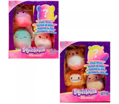 Blister peluches Squishmallows 5cm surtido
