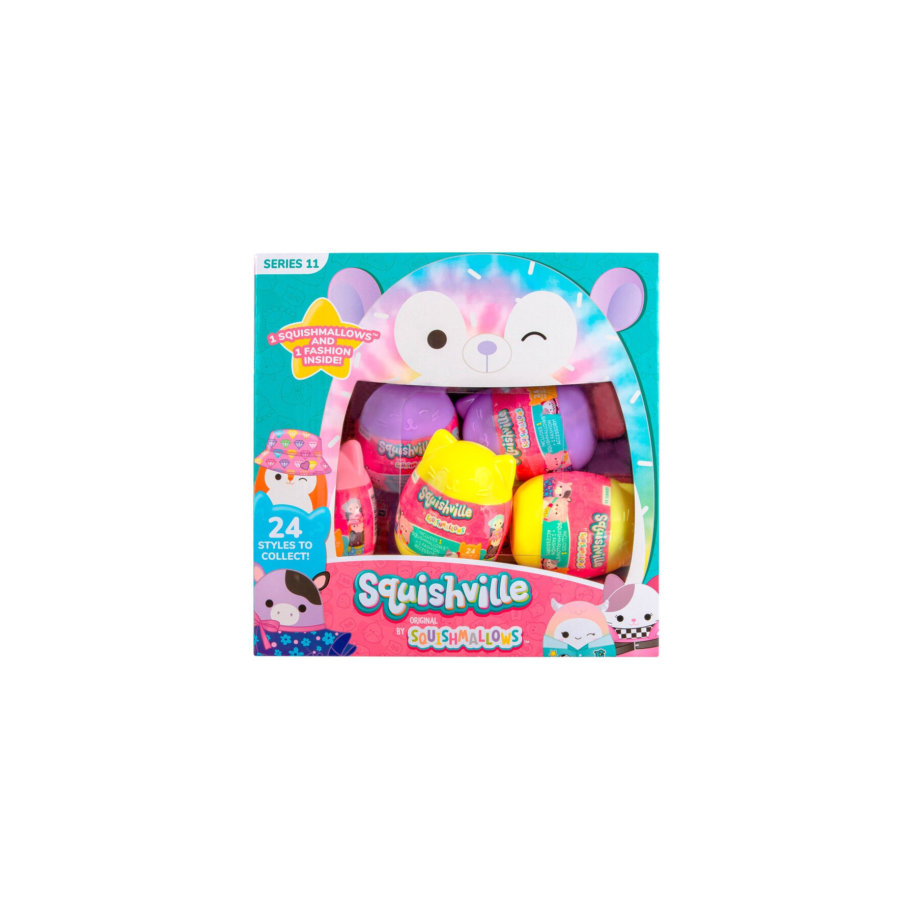 Huevo sorpresa serie 11 Squishmallows 5cm surtido
