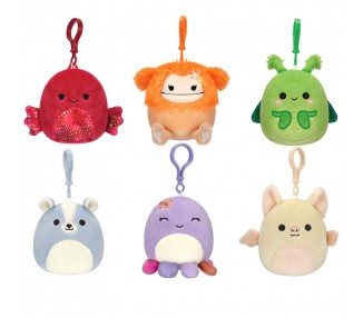 Llavero peluche wave 18 Squishmallows 9cm surtido