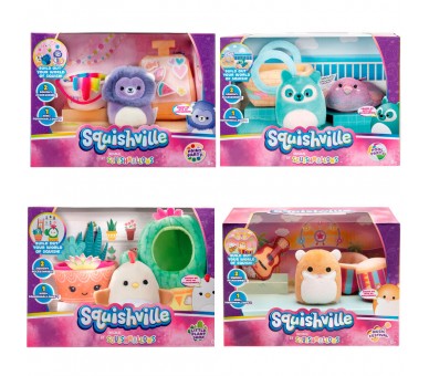 Peluche Squishmallows + accesorios 5cm surtido