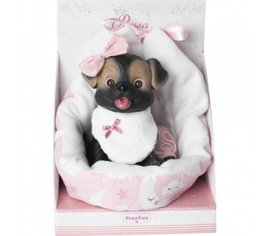 Muñeco bebe reborn perrito moises