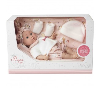 Muñeca bebe Lara lloron mantita