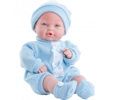 Muñeca bebe Daniela sonidos azul