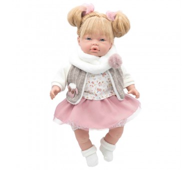 Muñeca Daniela habladora falda español