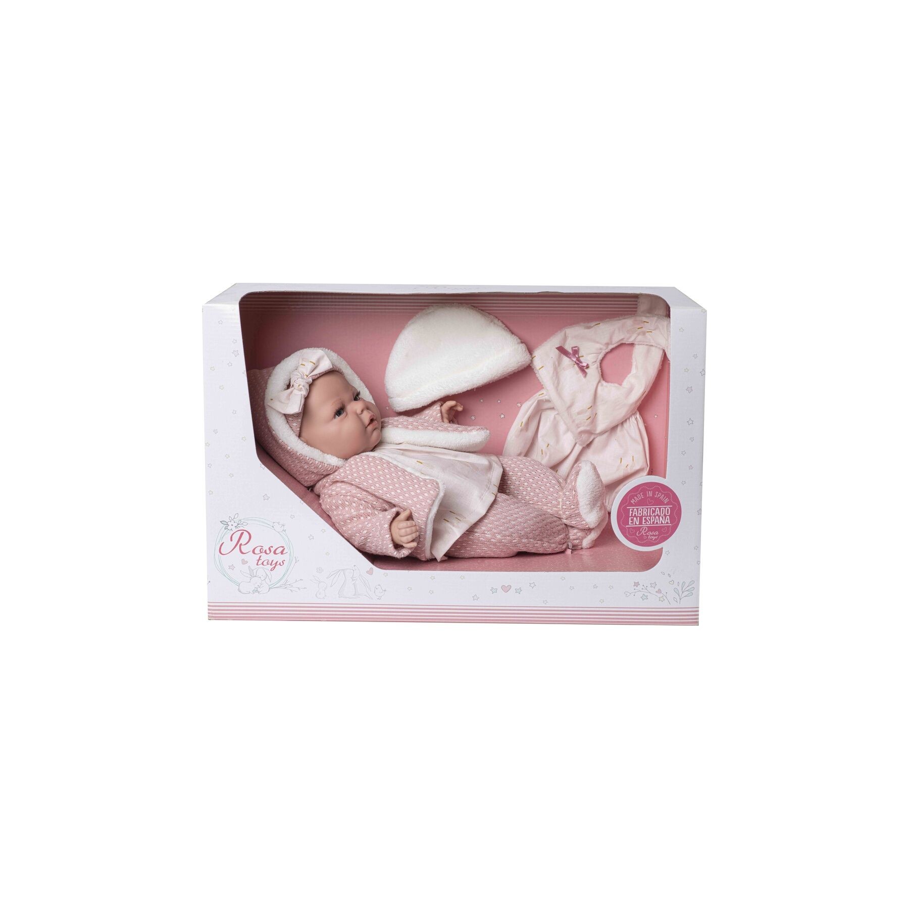 Muñeca bebe reborn Roma sonido