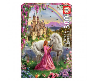Puzzle Hada y Unicornio 500pzs