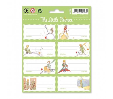 Etiquetas adhesivas El Principito surtido