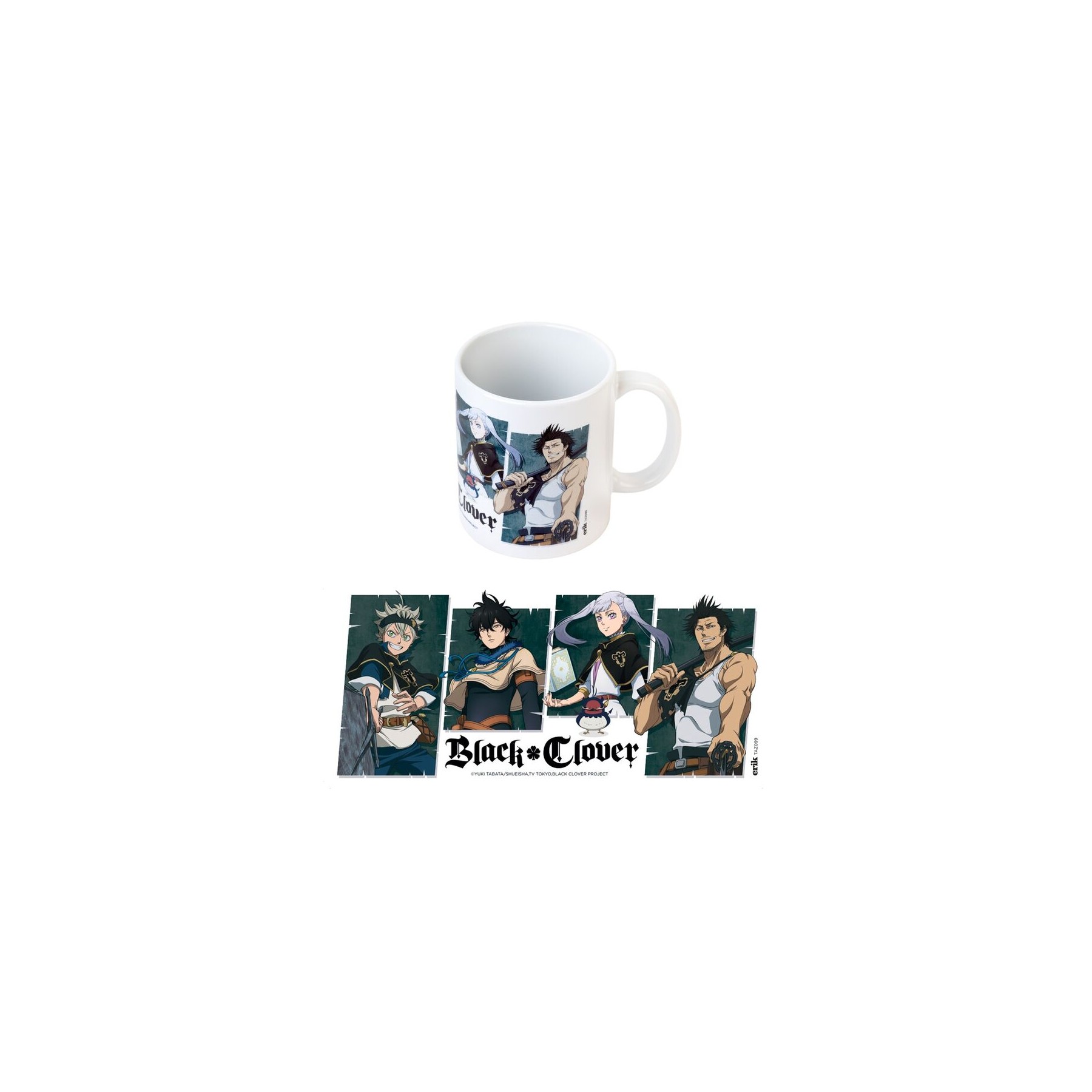 Taza Personajes Black Cover 350ml