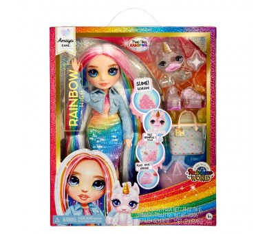 Muñeca Amaya Rainbow World Rainbow High 25cm