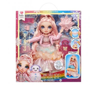 Muñeca Bella Parker Invierno rosa Rainbow High