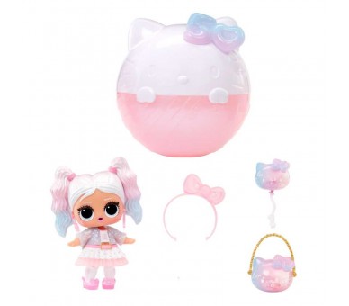 Muñeca capsula sorpresa Hello Kitty L.O.L. Surprise surtido