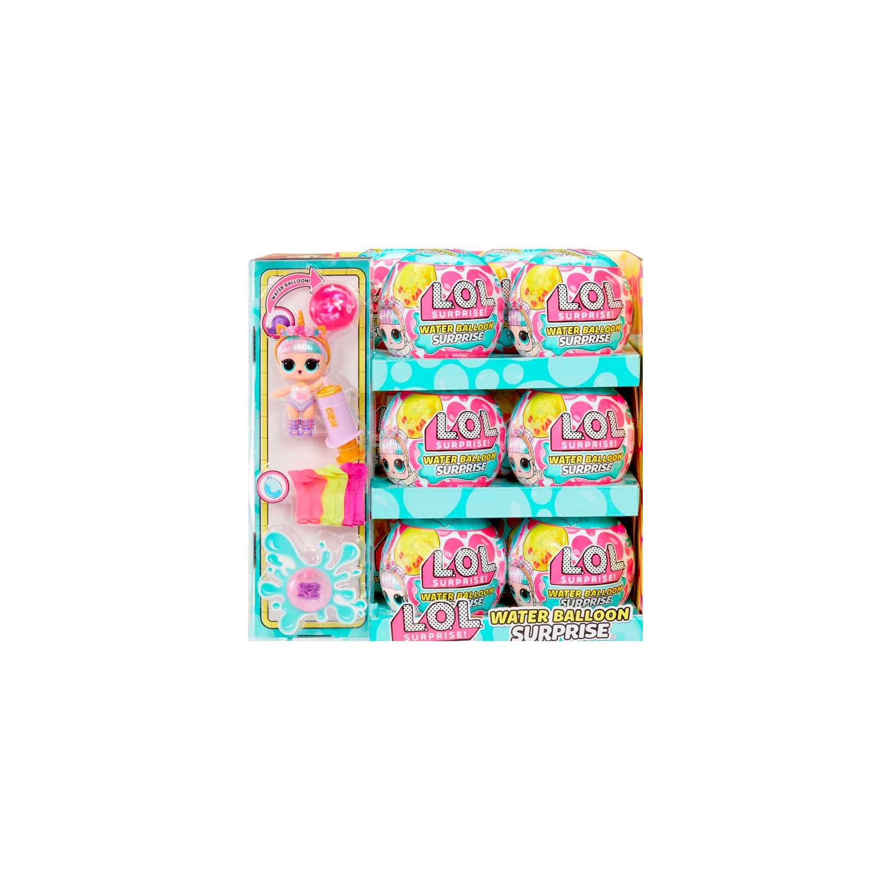 Muñeca capsula sorpresa Globos Agua L.O.L. Surprise surtido