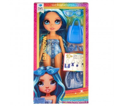 Muñeca Skyler Bajo el sol Rainbow High 25cm