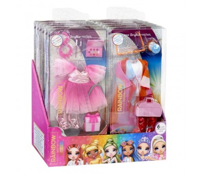 Set conjunto fashion moda Rainbow High surtido