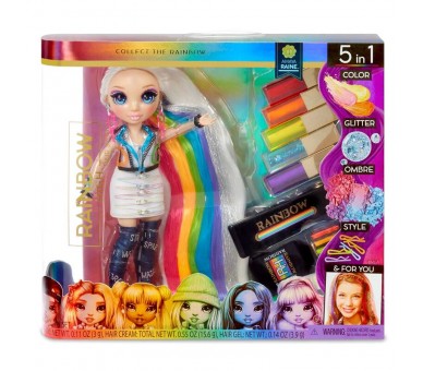 Muñeca Amaya Hair Studio Rainbow High 25cm