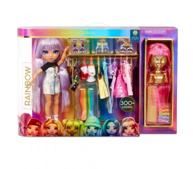 Muñeca Avery Fashion Studio Rainbow High 25cm