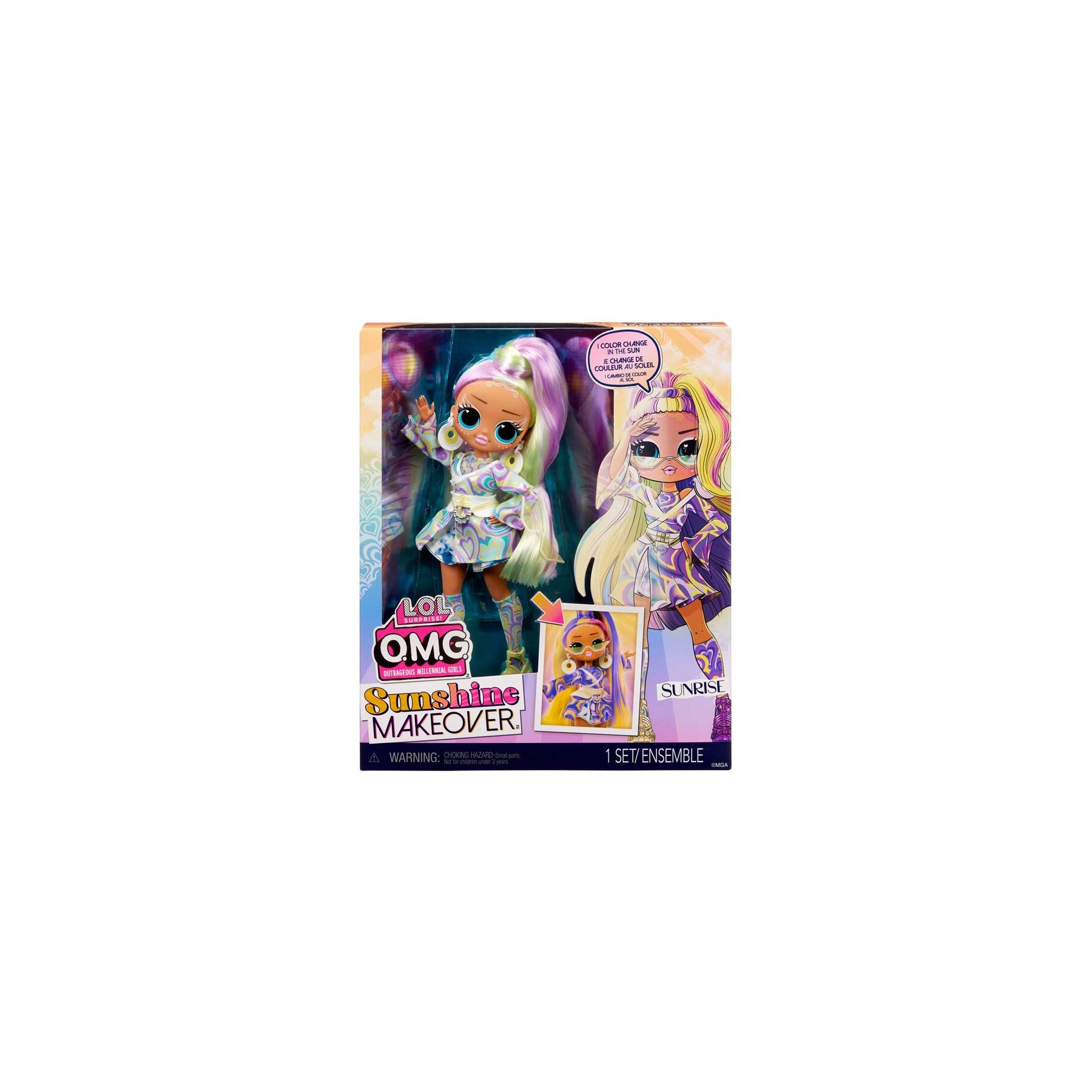 Muñeca Sunrise Sunshine Makeover L.O.L. Surprise