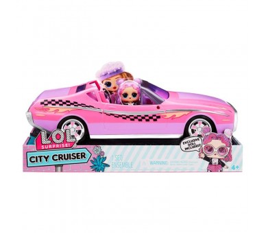 Vehiculo City Cruiser + muñeca L.O.L. Surprise