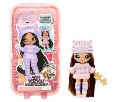 Muñeca Tabby Cat Girl Fuzzy Na! Na! Na! Surprise