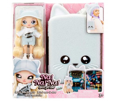 Mini mochila + muñeca Khloe Kitty Na! Na! Na! Surprise