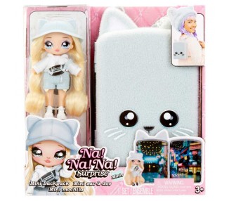 Mini mochila + muñeca Khloe Kitty Na! Na! Na! Surprise