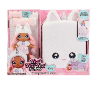 Mini mochila + muñeca Whitney Sparkles Na! Na! Na! Surprise