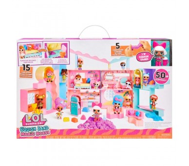 Casa Squish Sand Magic + muñeca L.O.L. Surprise
