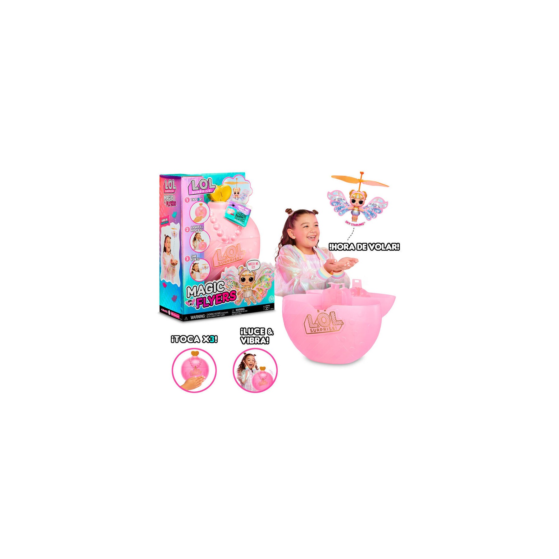 Muñeca voladora Sky Starling L.O.L. Surprise