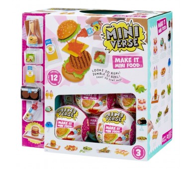 Capsula sorpresa Miniverse Make It Mini Diner series 3 surtido